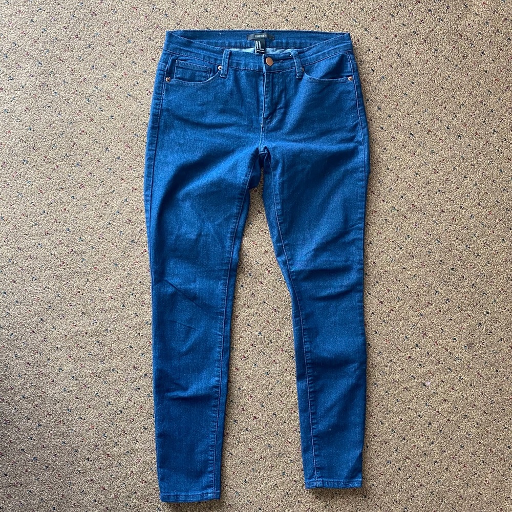 NWOT Forever21 Skinny Blue Jean -size 27